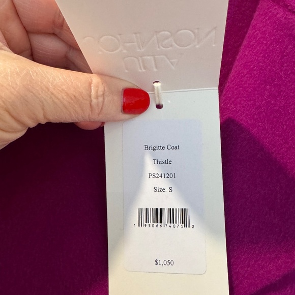 Ulla Johnson Brigitte coat, size small, BNWT - Picture 6 of 10